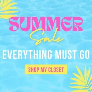 Everything in my closet MUST go!